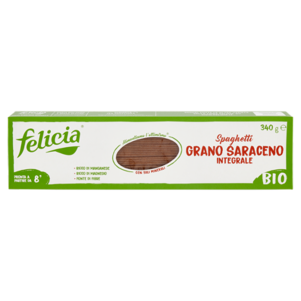 felicia Spaghetti Grano Saraceno Integrale Bio 340 g
