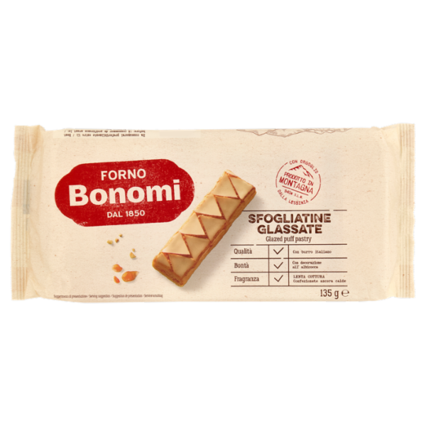 Forno Bonomi Sfogliatine Glassate 135 g