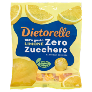 Dietorelle Zero Zucchero Caramella Gommosa Limone 70 g