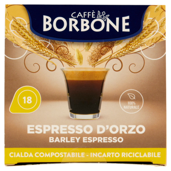 Caffè Borbone Espresso d'Orzo Cialda Compostabile 18 x 6 g