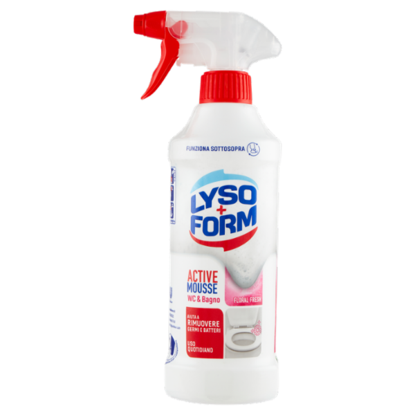 Lysoform Active Mousse Wc & Bagno Floral Fresh 435 ml