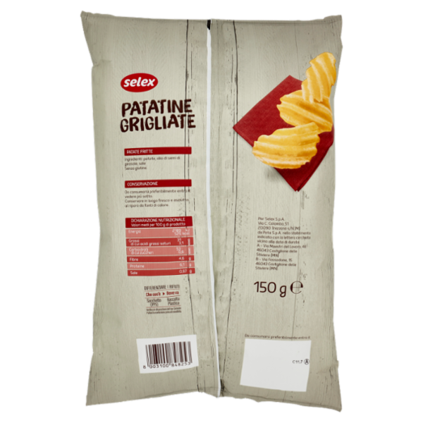 Selex Patatine Grigliate 150 g
