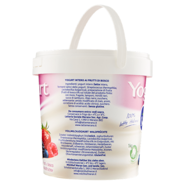 val Senales Yogurt Frutti di bosco 1 kg
