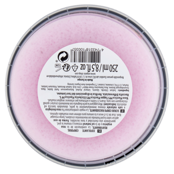 organic shop Scrub Corpo Rassodante Rosa & Sal 250 ml