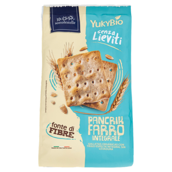YukyBio Senza Lieviti Pancrik Farro Integrale 200 g