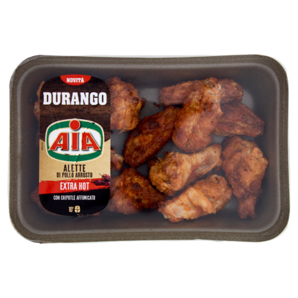 Aia Durango Extra Hot Alette di Pollo Arrosto 0,400 kg