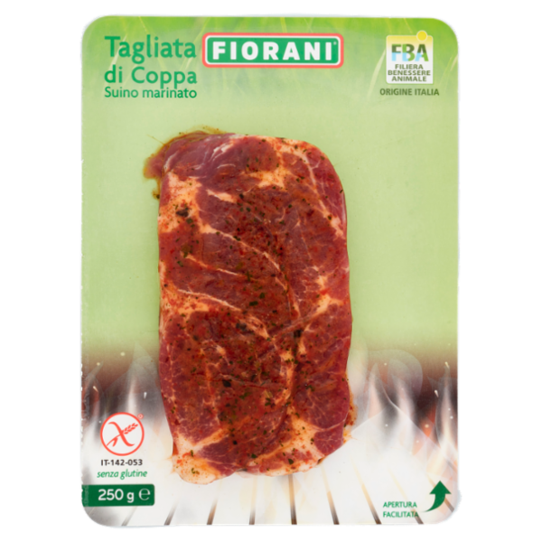 Fiorani Tagliata di Coppa Suino marinato 250 g
