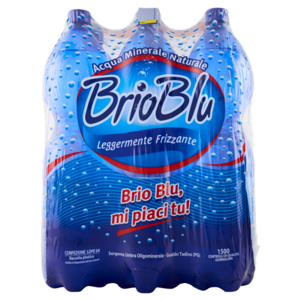 Brio Blu Leggermente Frizzante Gualdo Tadino 6 x 1,5 litri