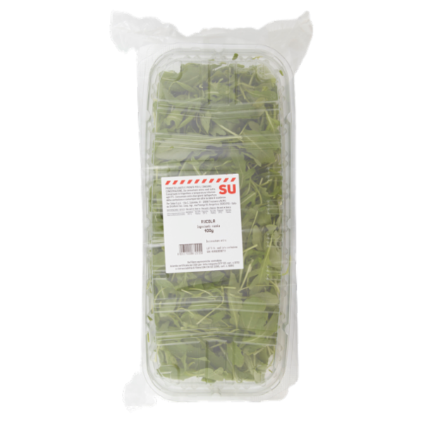 Sù Rucola Lavata e Pronta per il Consumo in Vaschetta 400 g