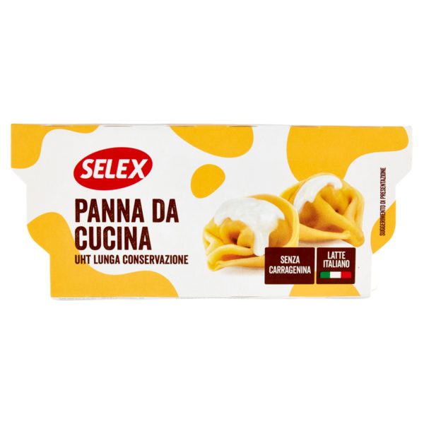 Selex Panna da Cucina Uht 2x100 ml
