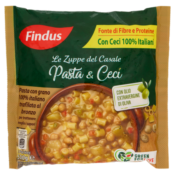 Findus Le Zuppe del Casale Pasta e Ceci 500 g