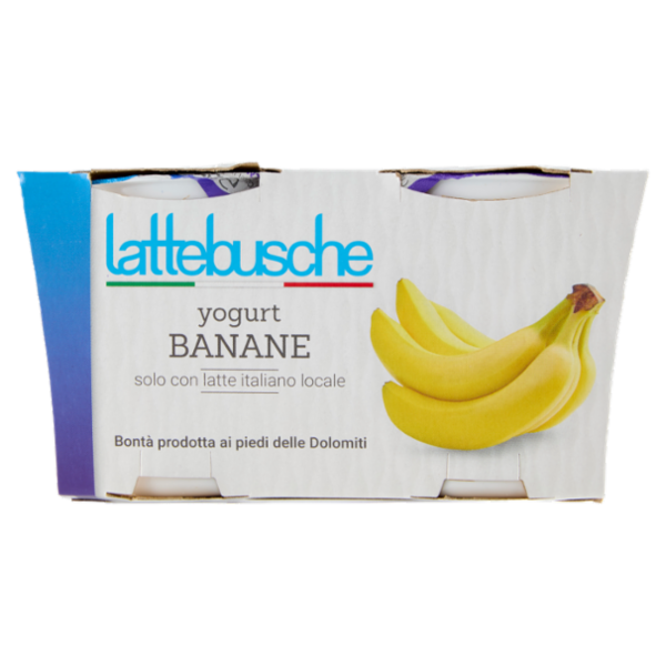 lattebusche yogurt Banane 2 x 125 g