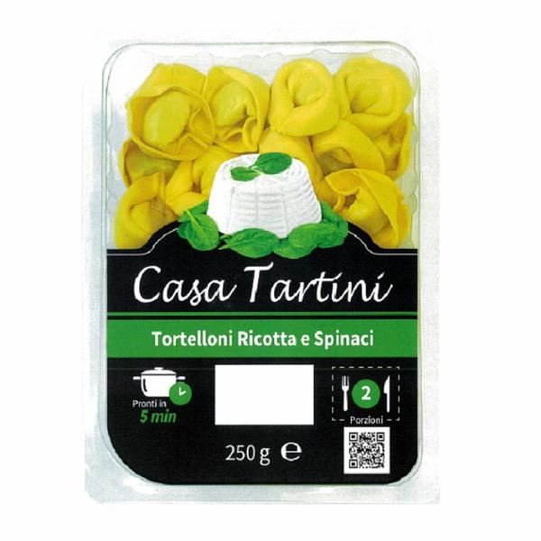 Casa Tartini Tortelloni Ricotta e Spinaci 250 g