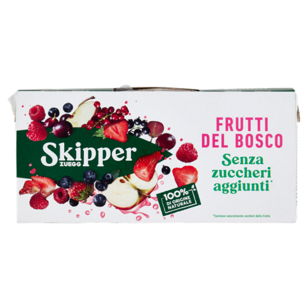 Zuegg Skipper Frutti del Bosco Senza zuccheri aggiunti* 3 x 200 ml