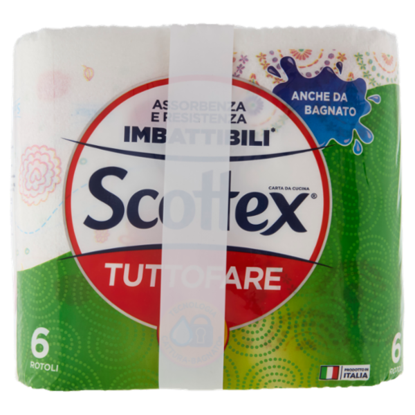 Scottex Carta da Cucina Tuttofare 6 pz