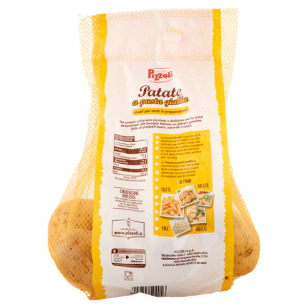 Pizzoli Patate a pasta gialla 1,5 Kg