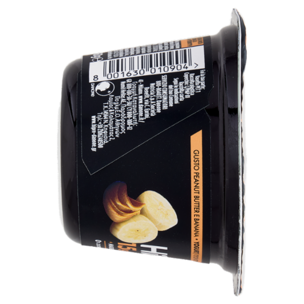 HiPRO Yogurt Proteico,0% Grassi,Burro d'Arachidi&Banana,con Magnesio&Vit B9,basso in lattosio,160g