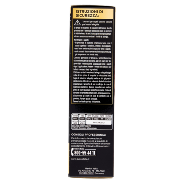 Syoss By Palette oleo intense Castano Cioccolato 4-86