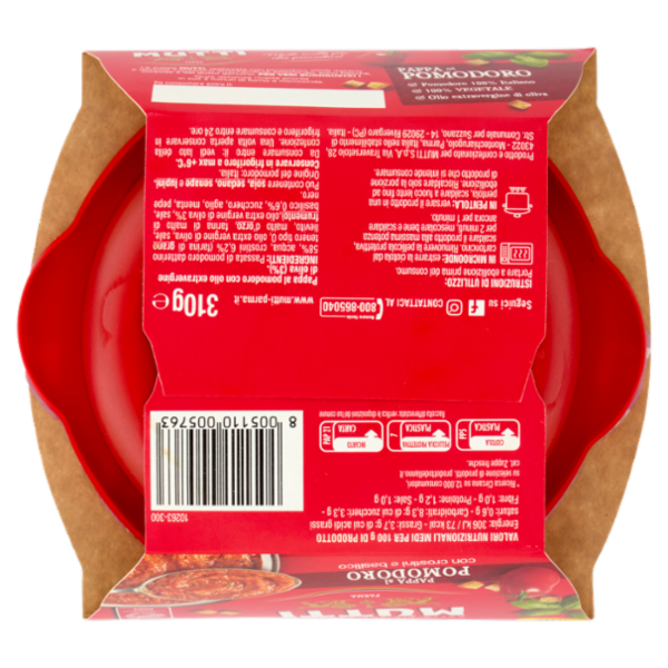 Mutti Pappa al Pomodoro con crostini e basilico 310 g