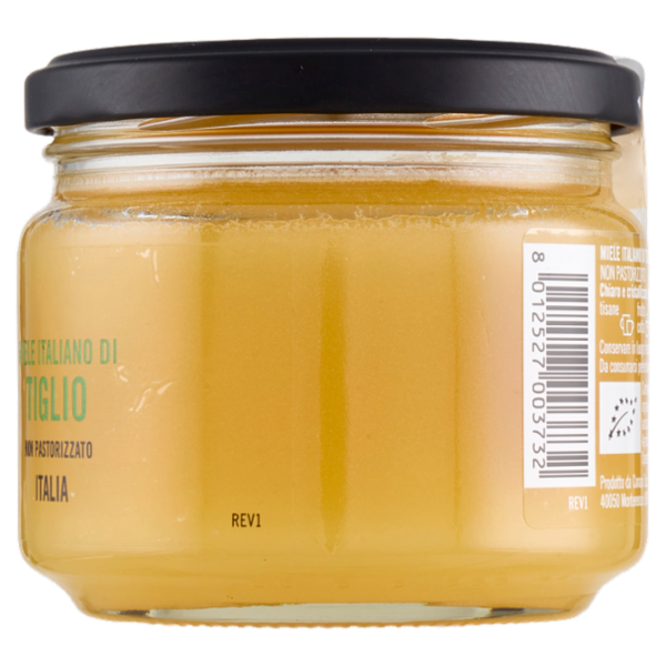 Mielizia Bio Miele Italiano di Tiglio Non Pastorizzato Italia 300 g