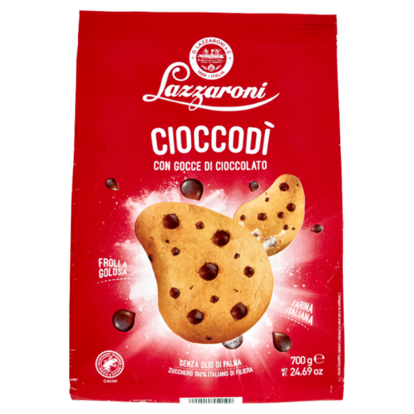 Lazzaroni Cioccodì con Gocce di Cioccolato 700 g