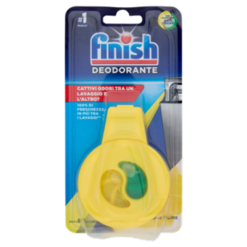 Finish Deodorante Limone e Lime Deodorante Lavastoviglie 4 Ml