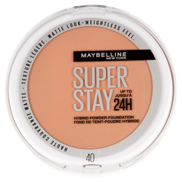 Maybelline New York Super Stay Fondotinta in Polvere 40 9 g