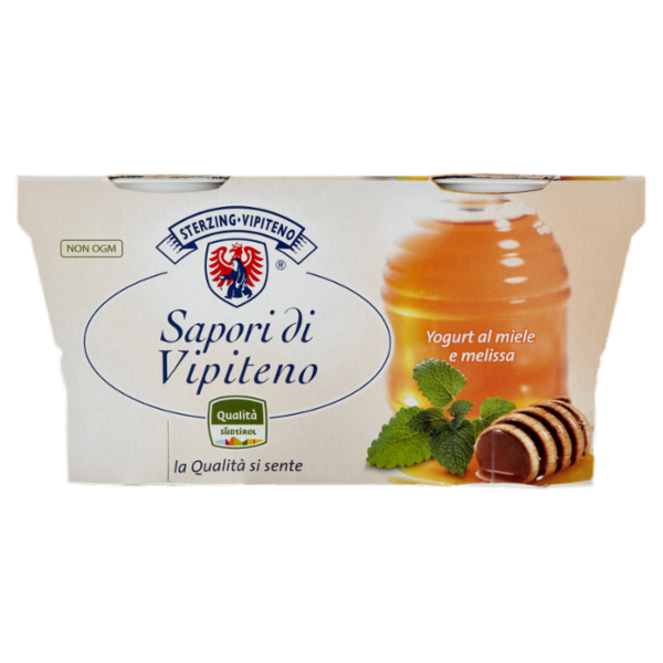 Sterzing Vipiteno Sapori di Vipiteno Yogurt al miele e melissa 2 x 125 g
