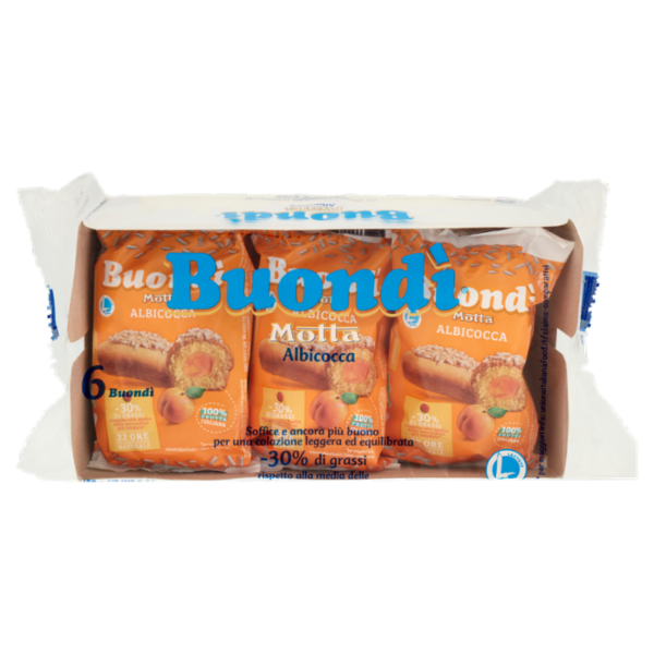 Buondì Albicocca 6 x 43 g