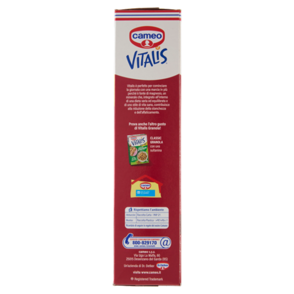 cameo Vitalis choco granola con Cioccolato al Latte 500 g