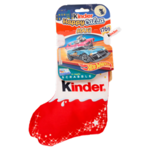 Kinder Happy Calza Maxi Hot Wheels 7 Pezzi 176 g