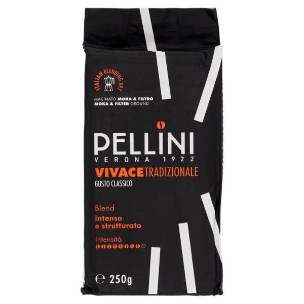 Pellini Vivace Tradizionale Gusto Classico Macinato Moka & Filtro 250 g