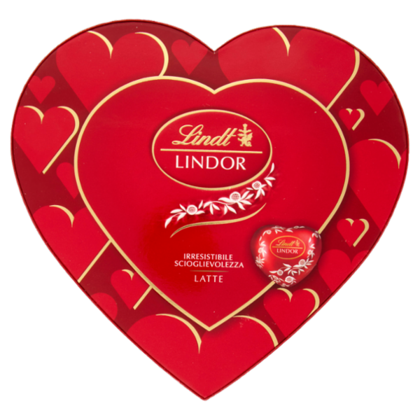 Lindt Lindor scatola cuore latte 96 g