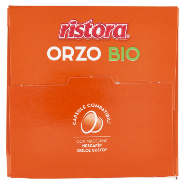 ristora Orzo Bio Capsule Compatibili con Macchine Nescafè Dolce Gusto 10 x 3 g