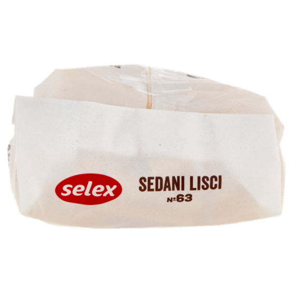 Selex Pasta di Semola Trafilata al Bronzo Sedani Lisci 500 g