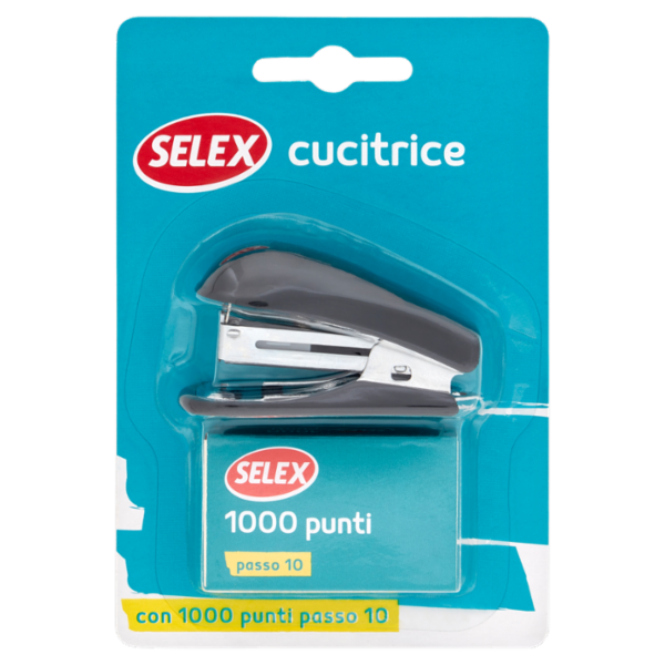 Selex Cucitrice in Metallo con 1000 Punti Tipo 10