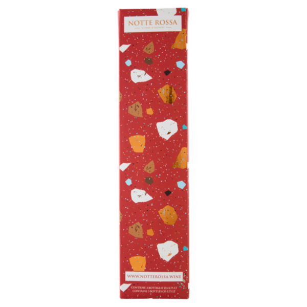 Notte Rossa Fiano Salento IGP + Negroamaro Rosato Salento IGP + Negroamaro Salento IGP 3 x 0,75 L