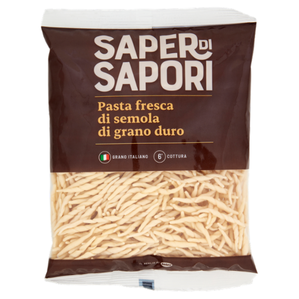 Selex Saper di Sapori Pasta Fresca di Semola Trofie 500 g