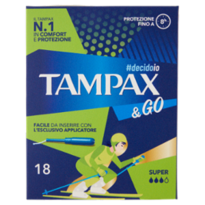 Tampax & Go Super 18 Pz