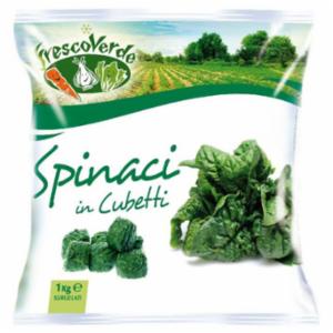 L'Orto Di Zio Gigi Spinaci In Cubetti Fresco Verde 1000G