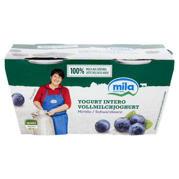 mila Yogurt Intero Mirtillo 2 x 125 g