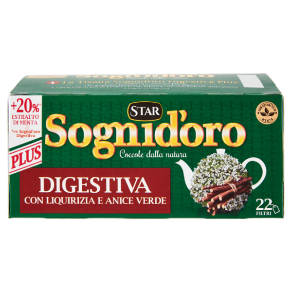 Sognid'oro Digestiva Plus 22 x 2 g