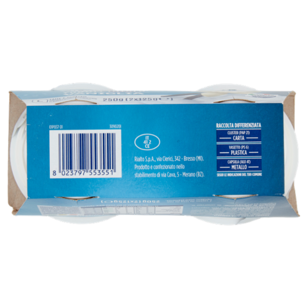 IL GIGANTE Yogurt Intero Vaniglia 2 x 125 g