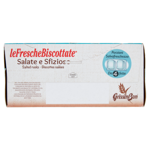 GrissinBon leFrescheBiscottate Salate e Sfiziose 250 g