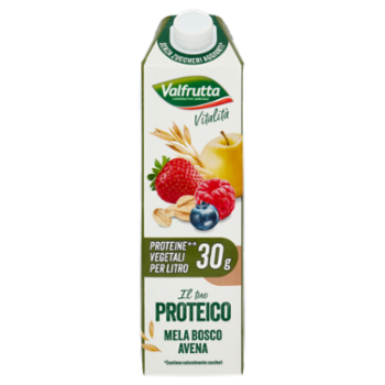 Valfrutta Vitalità Il Tuo Proteico Mela Bosco Avena Senza Zuccheri Aggiunti* 1000 Ml