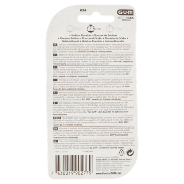 Gum Soft-Picks Original + Fluoro Large 40 + 10 pz