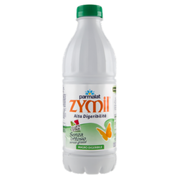 Zymil Alta Digeribilità Senza Lattosio Magro Digeribile 100% Latte D'Italia 1000 Ml