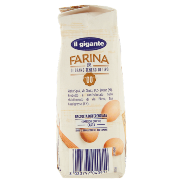 IL GIGANTE Farina di Grano Tenero di Tipo 