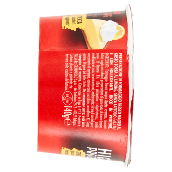 Yomo High Protein Kvarg Gusto Torta al Limone 140 g