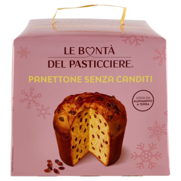 Le Bontà del Pasticciere Panettone Senza Canditi 900 g